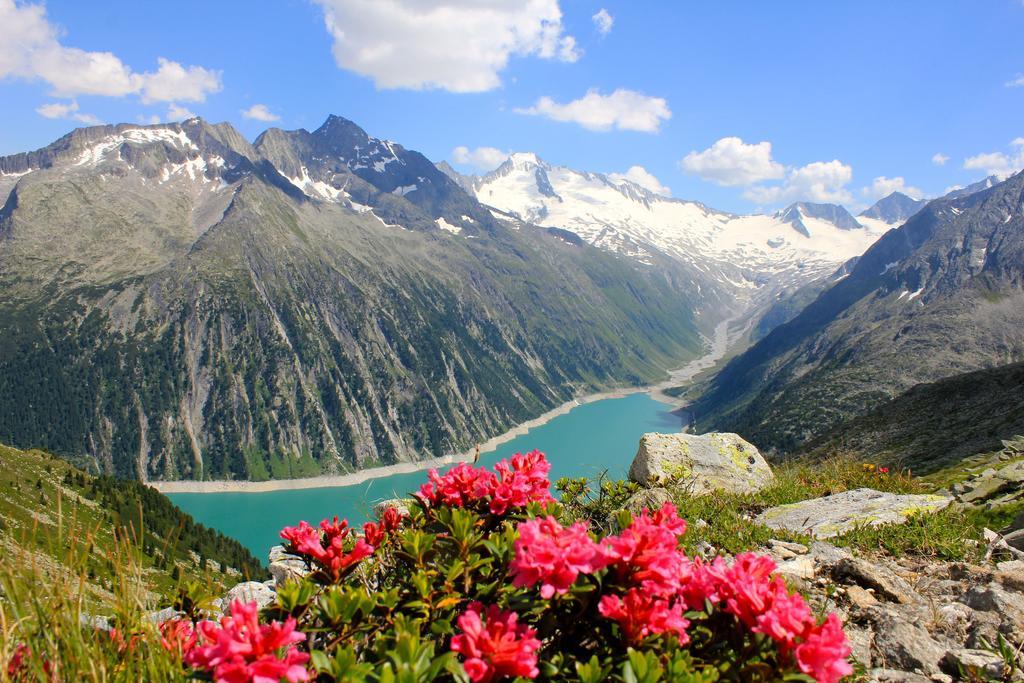 Gaestehaus Ahornblick Mayrhofen Exteriör bild